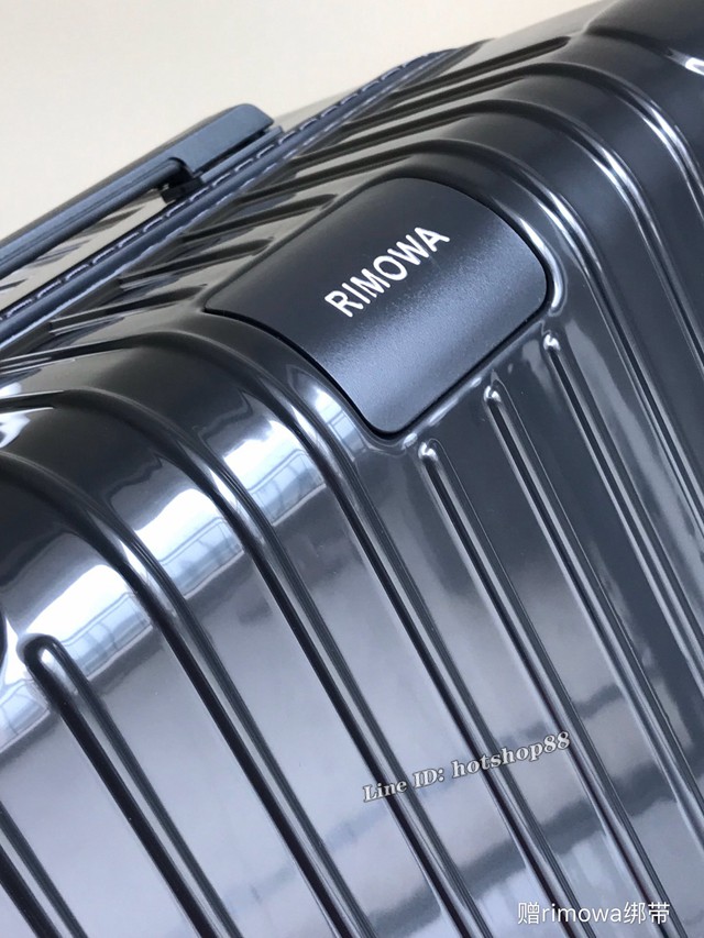 RIMOWA行李箱方胖子四輪拉杆箱 全新色彩系列 型號90043 日默瓦PC拉鏈箱 gdx1204